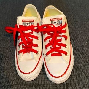 Red, White and Blue Converse! Size Women 5